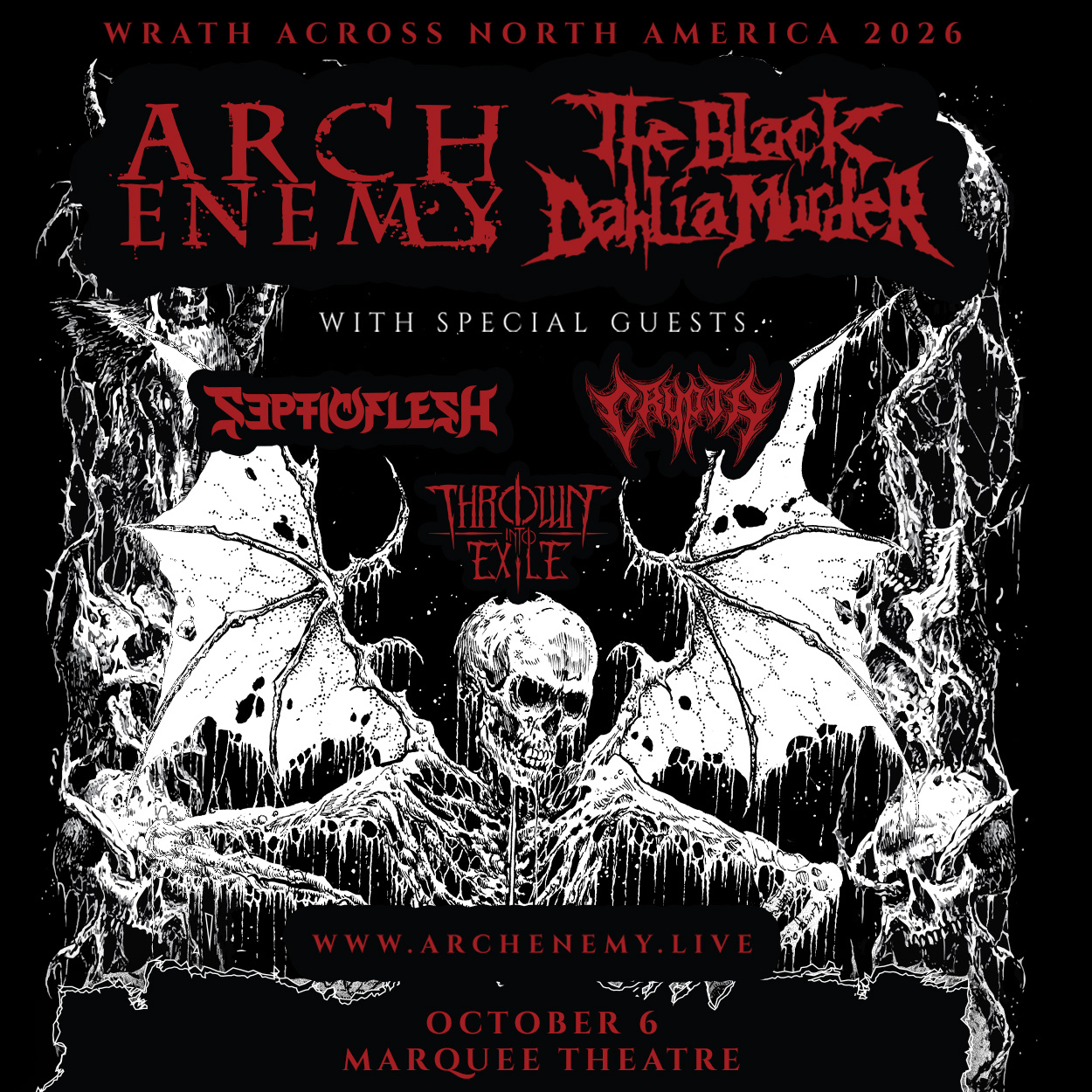 Event Image - Arch Enemy & The Black Dahlia Murder – Wrath Across North America 2026
