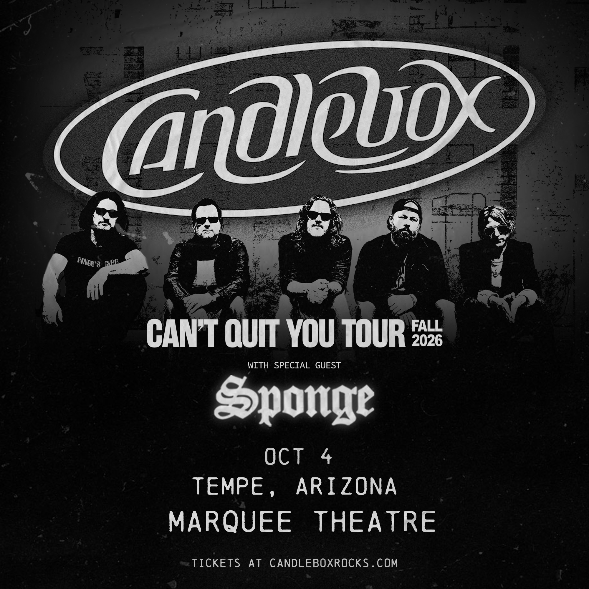 Event Image - Candlebox – Can’t Quit You Tour, Fall 2026